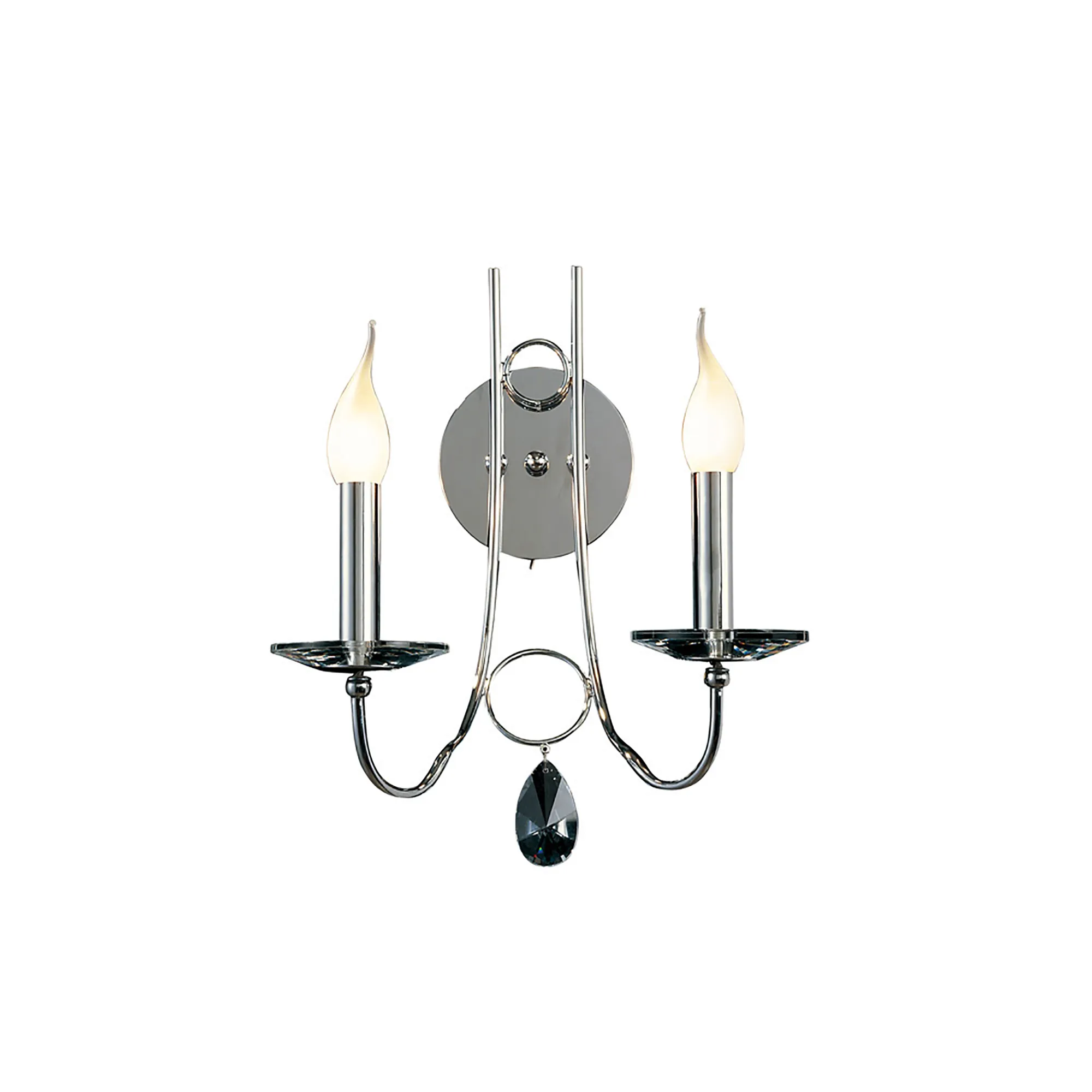 Danya Crystal Wall Lights Diyas Armed Wall Lights